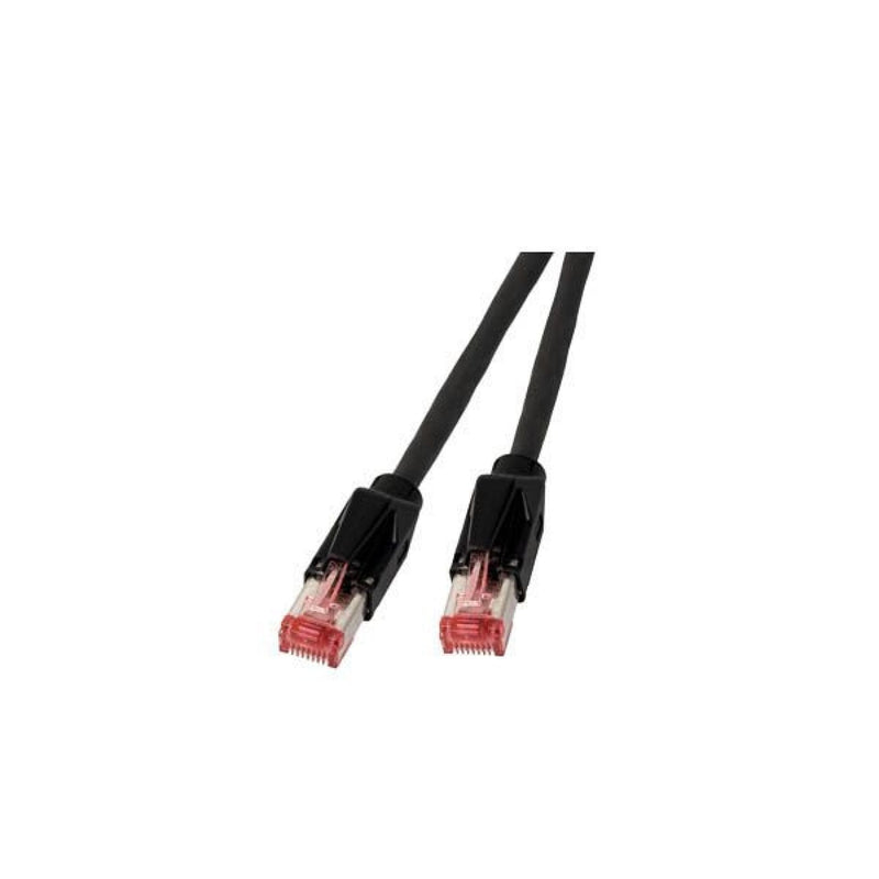 Efb RJ45 Network Cable CAT.6A S FTP Lszh Draka UC900 TM21 Black 0,25M