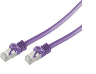 Shiverpeaks RJ45 Network Cable S FTP, CAT.7 Lszh 0,25M Violetaat — image 1