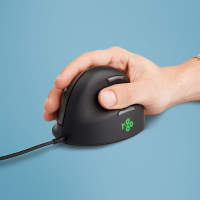R-go Mouse He Break Ergonómico Derecha USB Small — image 1