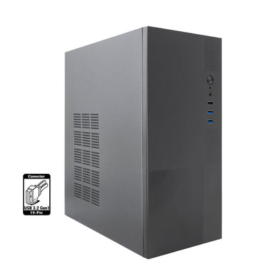 Coolbox PC Case M440 MATX + Power Supply FORCE500 80+ Bronze — image 1
