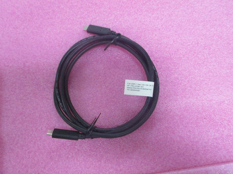 HP L42425-001 USB Cable USB 3.2 Gen 1 (3.1 Gen 1) 1,8M USB C Black
