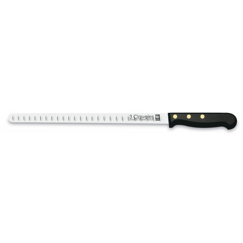 Knife Jamonero Alveolado Pom 29CM. - 11,5 D 3 Claveles — image 1