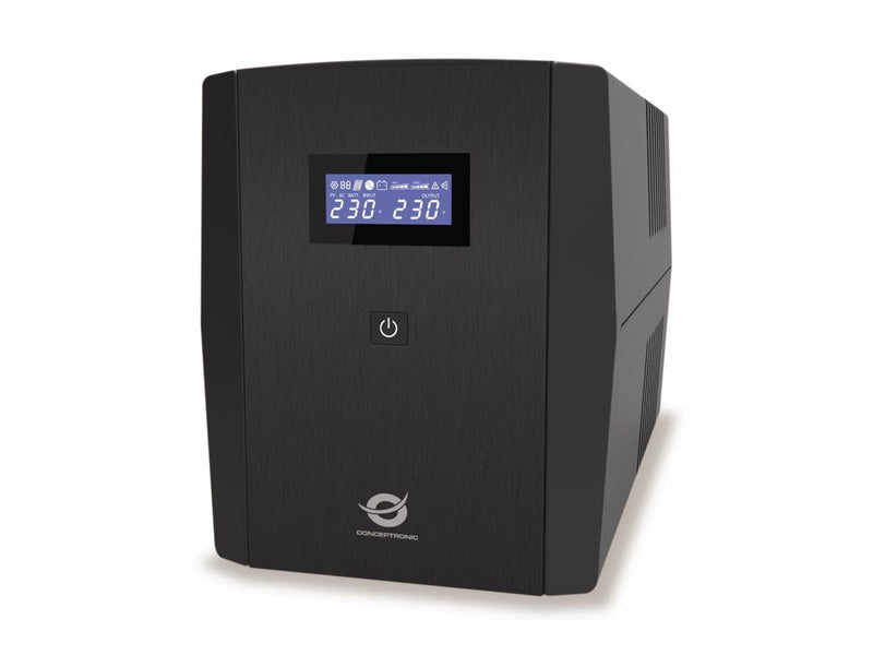 Conceptronic Zeus Usv 1500VA 900W Schuko IEC Mart LAN Sw