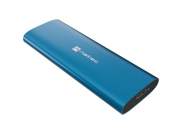 Housing SSD External Rhino M.2 NVMe USB-C 3.2 Horizon Blue