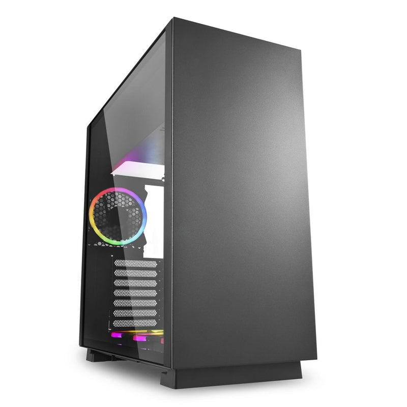 Sharkoon Box Gaming Pure Steel ATX 2XUSB3.0 Without Power Supply RGB