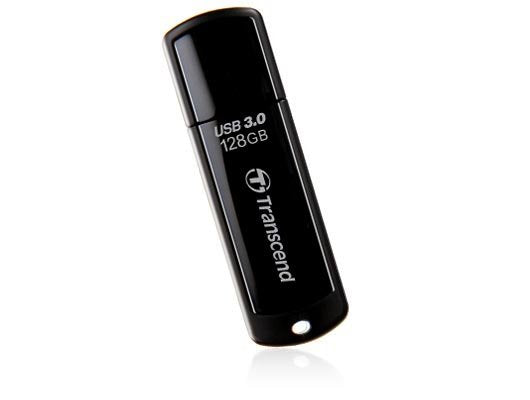 Transcend USB Flash Drive 128GB Jetflash 700 USB 3.0 Black