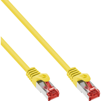 Inline Network Cable S/FTP Pimf CAT.6 250MHZ Pvc Cobre Yellow 3M — image 1