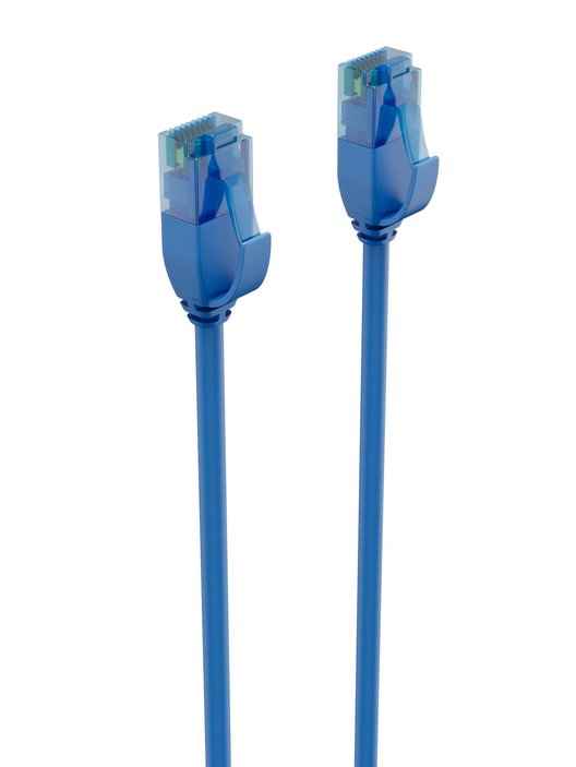 Shiverpeaks Network Cable Network Cable CAT.6 U/UTP Slim Blue 5M