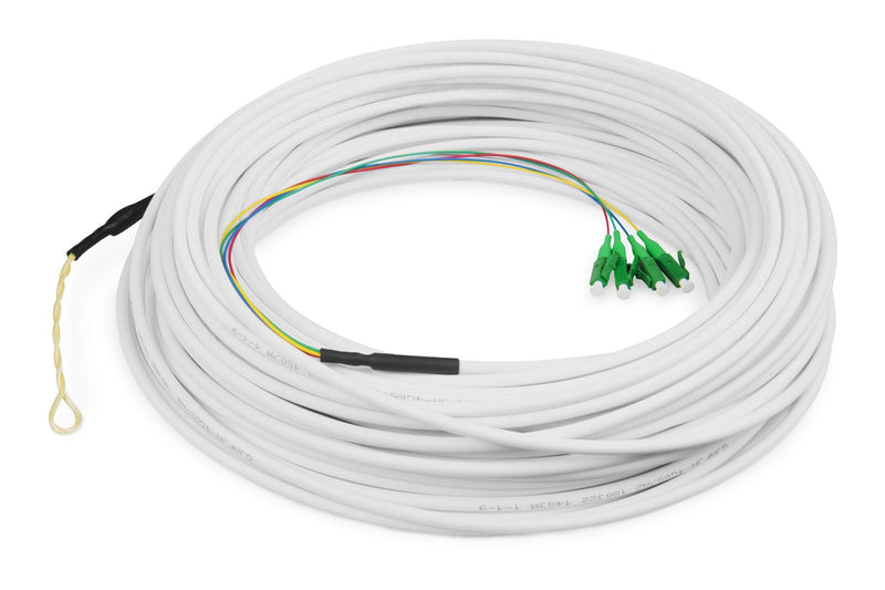 Digitus Cable Derivación Ftth, Monomodo, 4 Fibras, 4 Lc/Apc, 30M