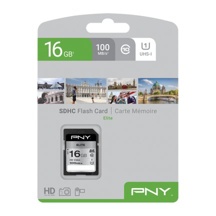 Pny Elite 16GB Sdhc Uhs-i Clase 10