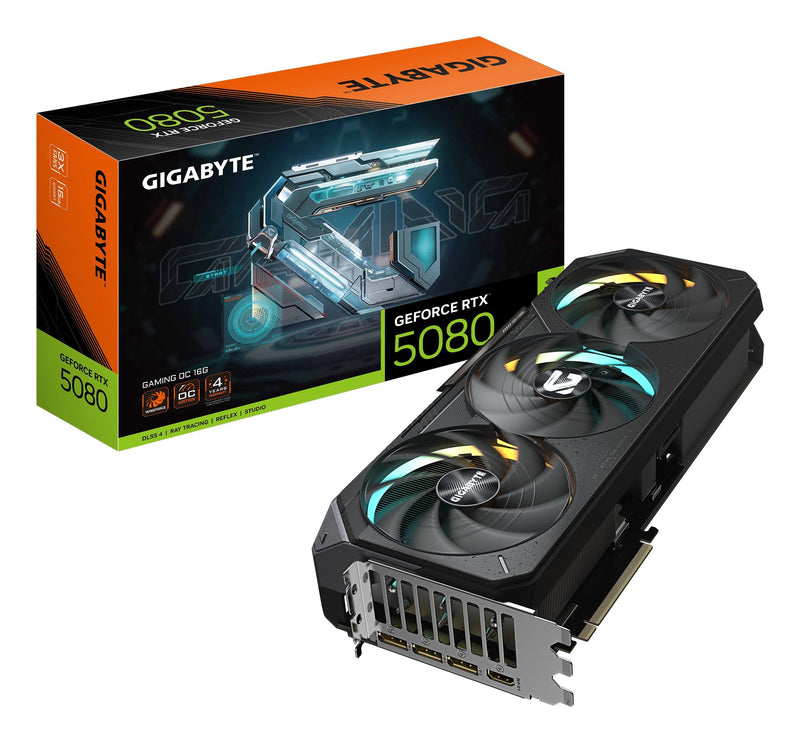Gigabyte Graphics Card VGA NVIDIA Rtx 5080 Gaming Oc 16GB