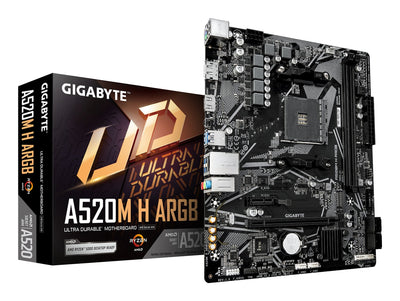 Gigabyte Motherboard A520M H ARGB AM4 1x HDMI A520M H ARGB — image 1