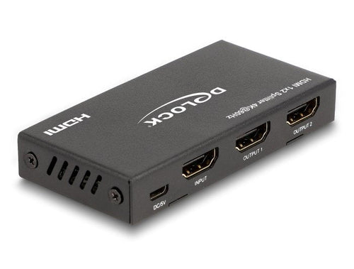 HDMI Splitter 1 X HDMI In a 2 X HDMI Out 4K 60 HZ With Downscaler — image 1