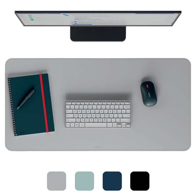 Leitz Mouse Pad Mouse Large 80X40CM - Espesor 2MM - Non-slip - Waterproof - Grey