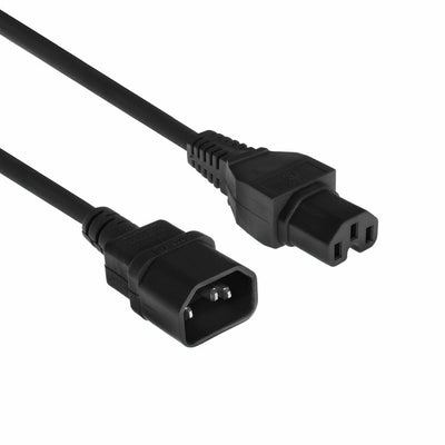 Powercord C14 - C15 Black 3M — image 1