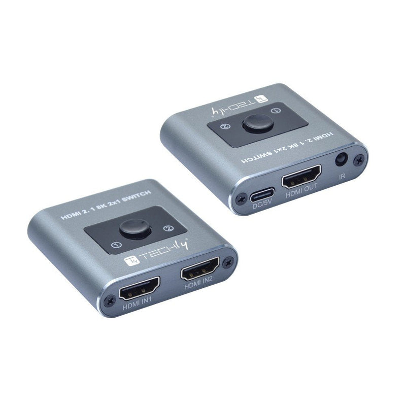 Techly 2X1 HDMI 2.1 8K Switch