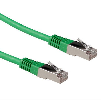 Green 7 Meter Lszh SFTP CAT.6A Patch Cable With RJ45 Connectors — image 1