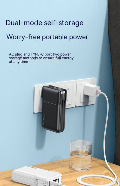 Large Capacity Fast Charge Digital Display Power Bank