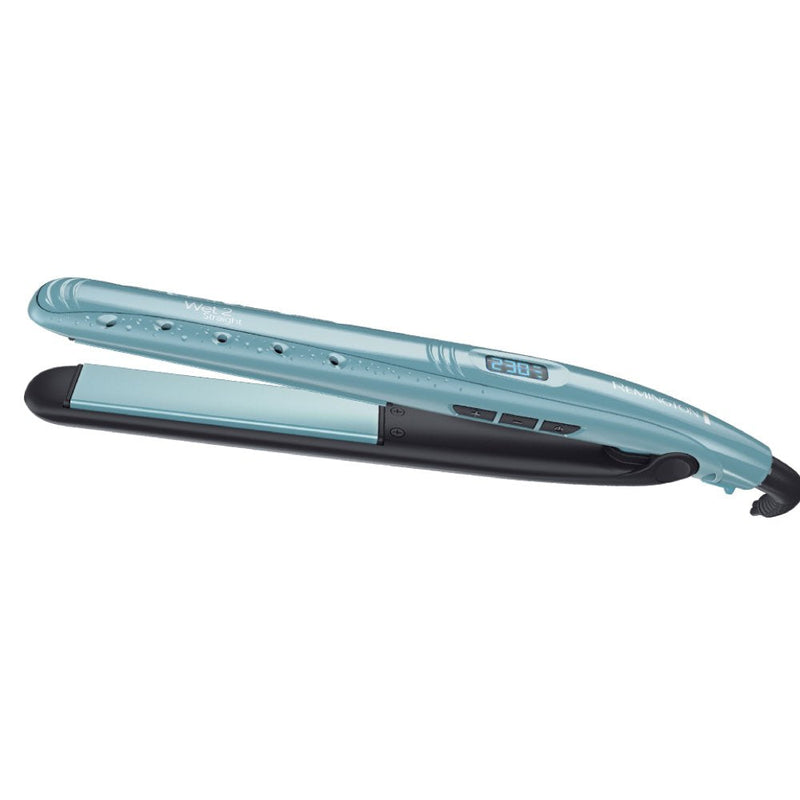 Remington Straightener Hair Wet 2 Straigh 10 Temperaturas Up To 230°C, Función Turbo, Digital, S7300