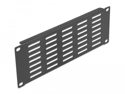 Delock Panel Gabinete Network 10 With Ranuras Ventilación Horizontal 2U Black — image 1