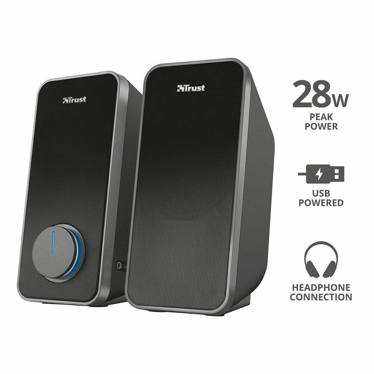 Trust Pc Speakers Trust 20179 28 W Black