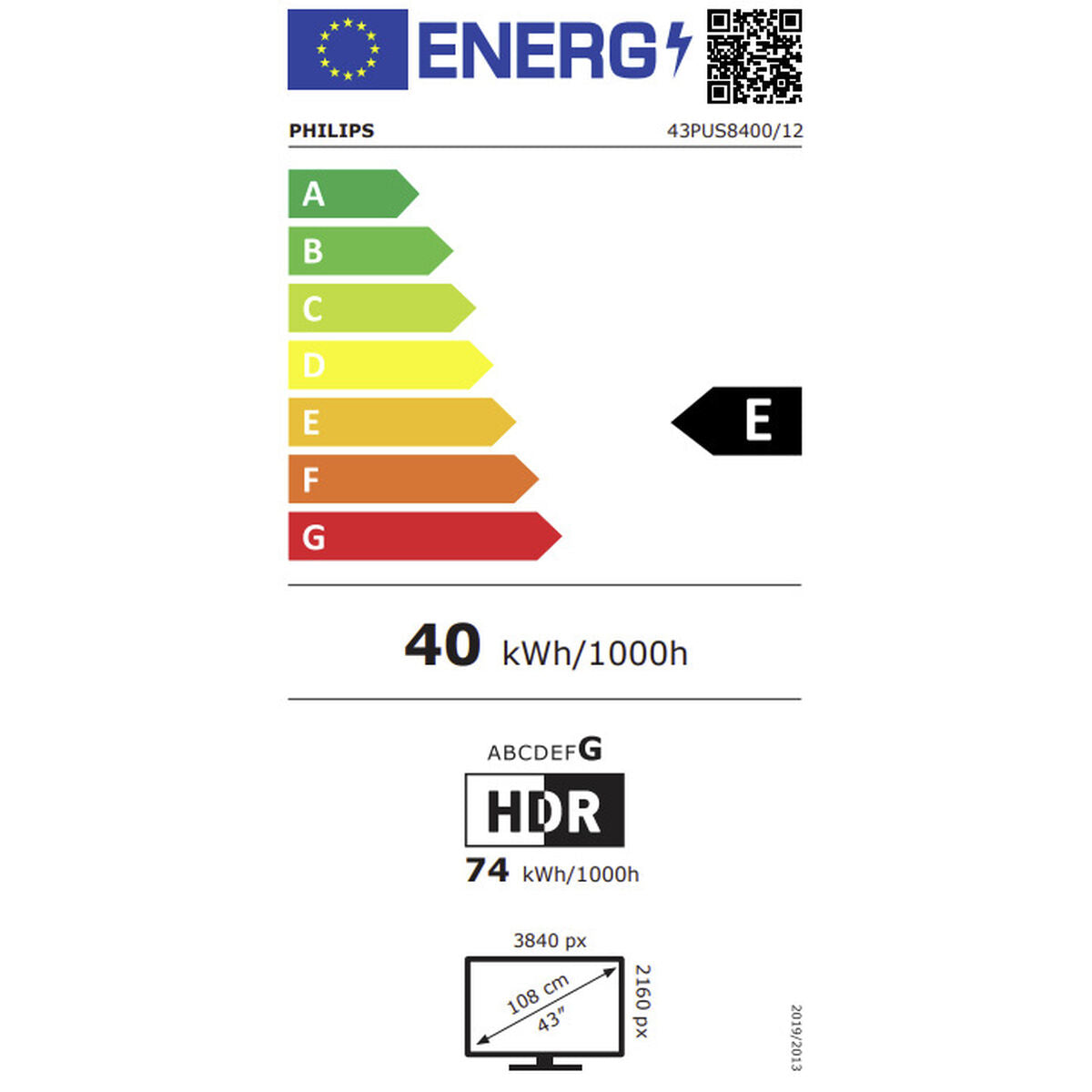 Philips Smart Tv Philips 43Pus8400/12