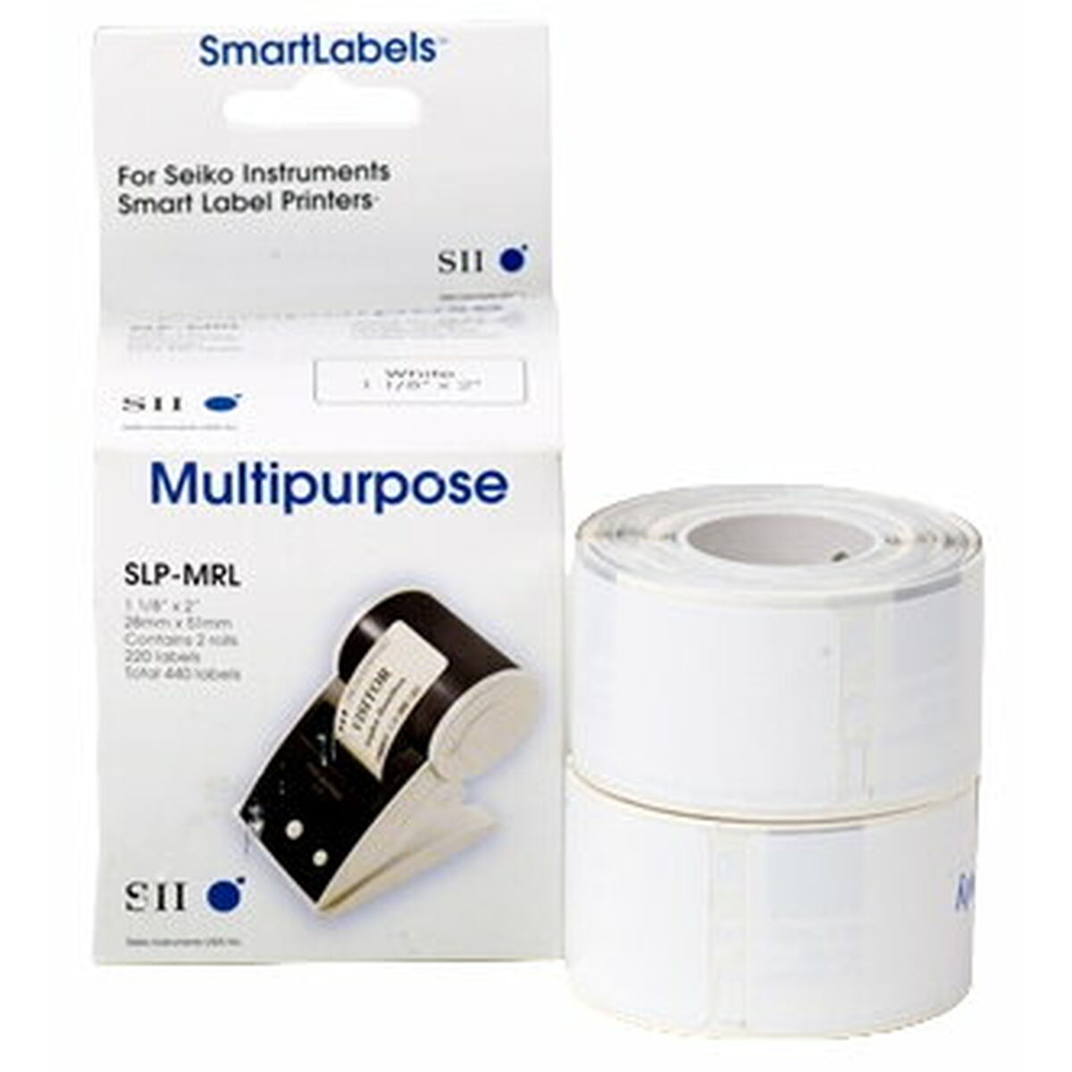 Seiko Printer Labels Seiko Slp-Mrl White (2 Units)