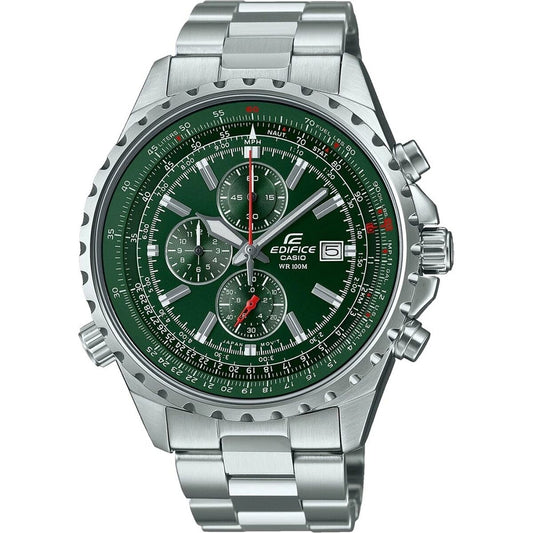 Casio Men's Watch Casio Ef-527D-3Avuef Green Silver (Ø 45 Mm)