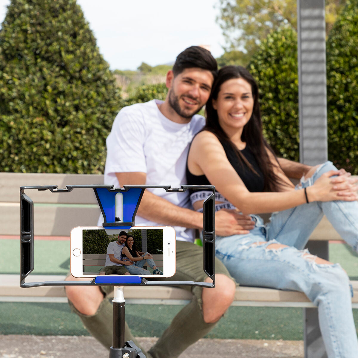 Innovagoods Smartphone Holder With Manual Stabiliser Stafect Innovagoods