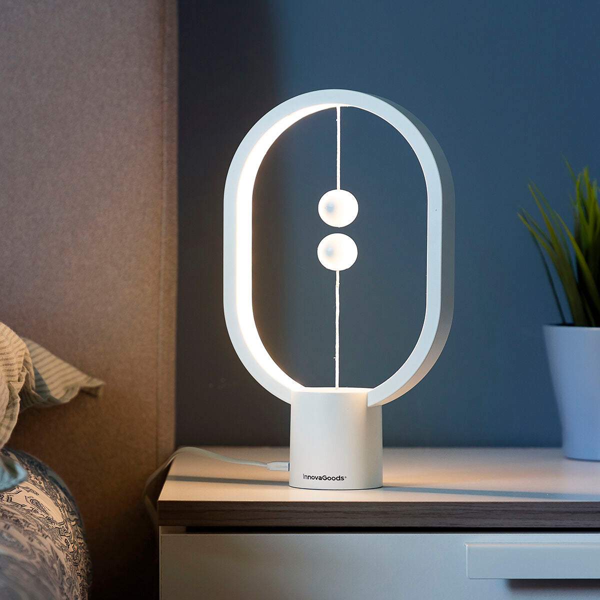Balance Lamp with Magnetic Switch Magilum InnovaGoods White 3 W (Refurbished C)