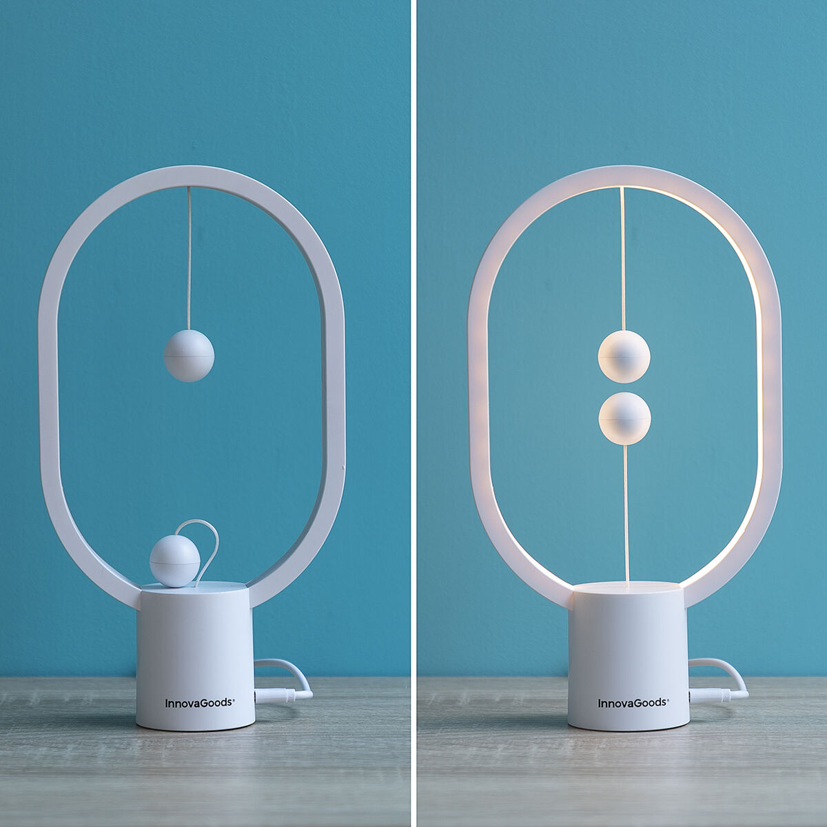 Balance Lamp with Magnetic Switch Magilum InnovaGoods White 3 W (Refurbished C)