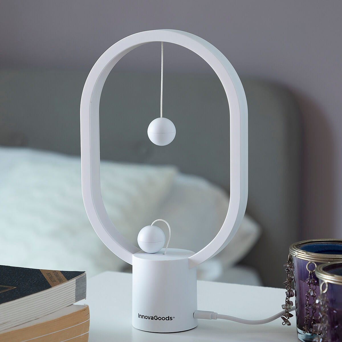 Balance Lamp with Magnetic Switch Magilum InnovaGoods White 3 W (Refurbished B)