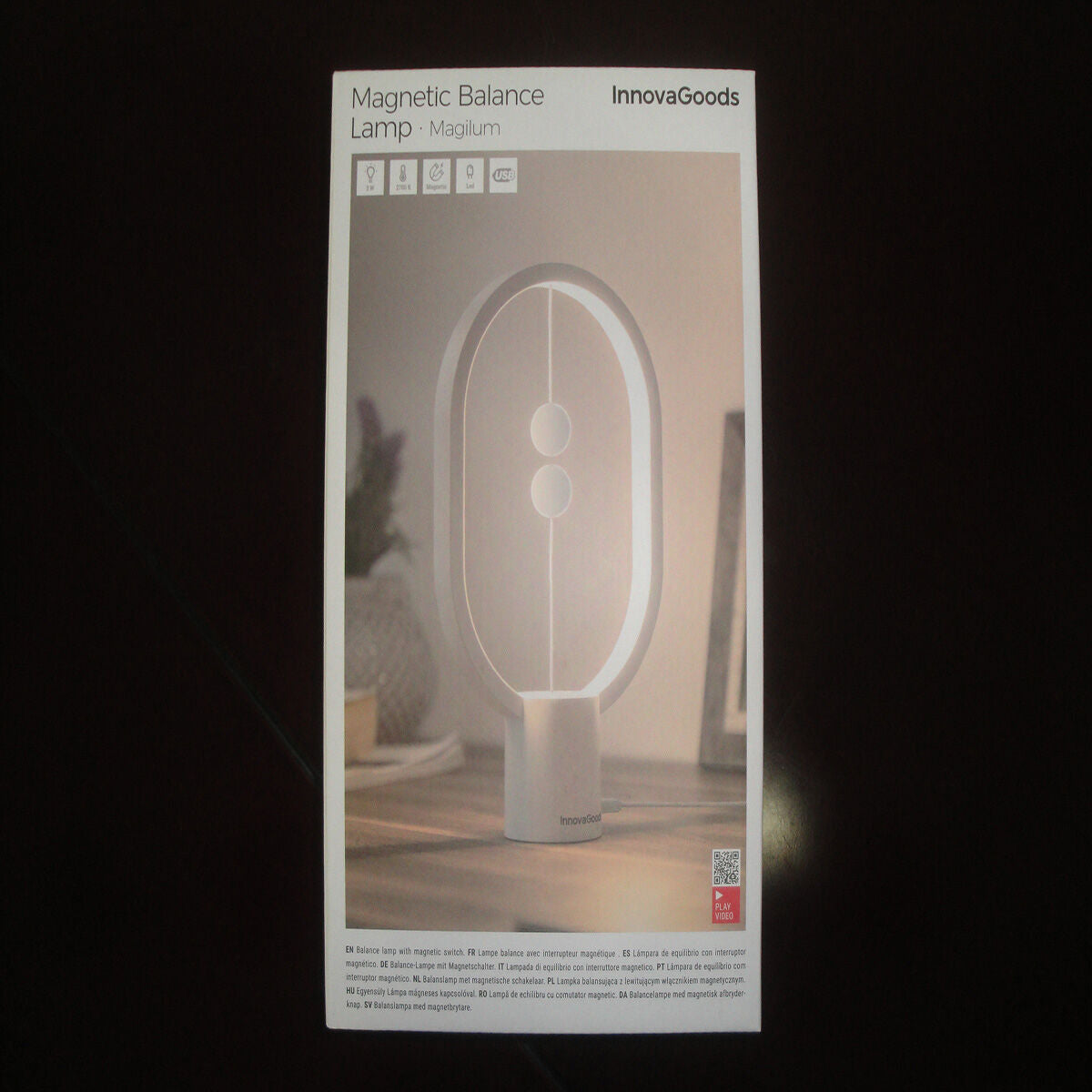 Balance Lamp with Magnetic Switch Magilum InnovaGoods White 3 W (Refurbished B)