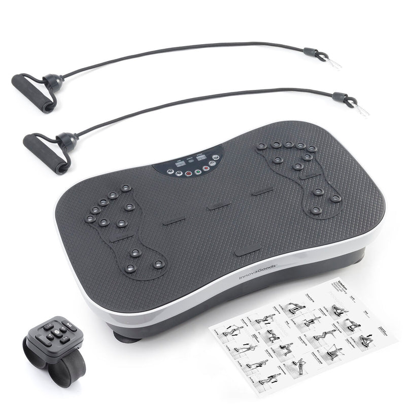 Vibration Training Plate with Accessories and Exercise Guide InnovaGoods (Refurbished A)