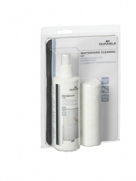 Durable Set Of Cleaning Pizarras Pump Spray + Cloth Microfibra