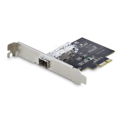 StarTech.com Card PCIE 2.1X1 Network Fibre Optic /Cobre Ethernet 1GB Sfp 1 Port - Chipset Controlador Intel I2 — image 1