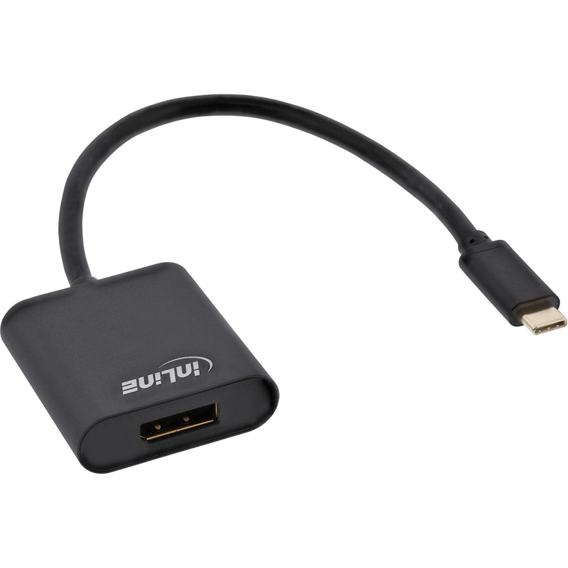 Inline Adapter USB , USB Type-c Male a DisplayPort Female (modo Alternativo Dp), 4K2K, Black 0,2M