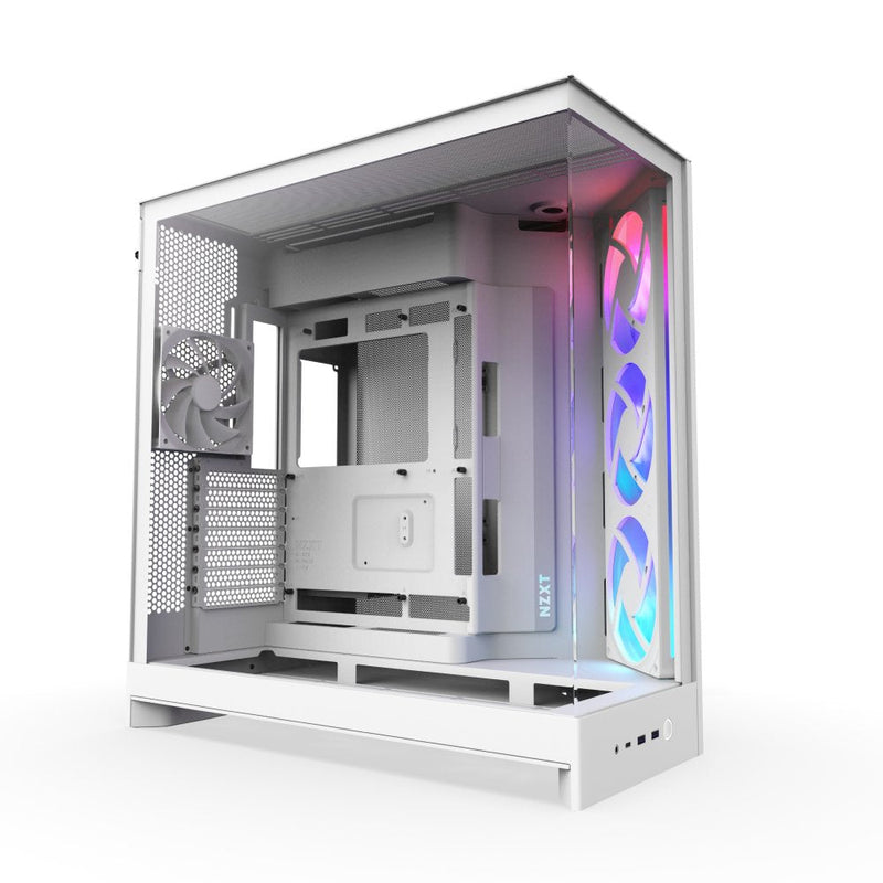Nzxt H9 Flow RGB Midi Tower White CM-H92FW-R1