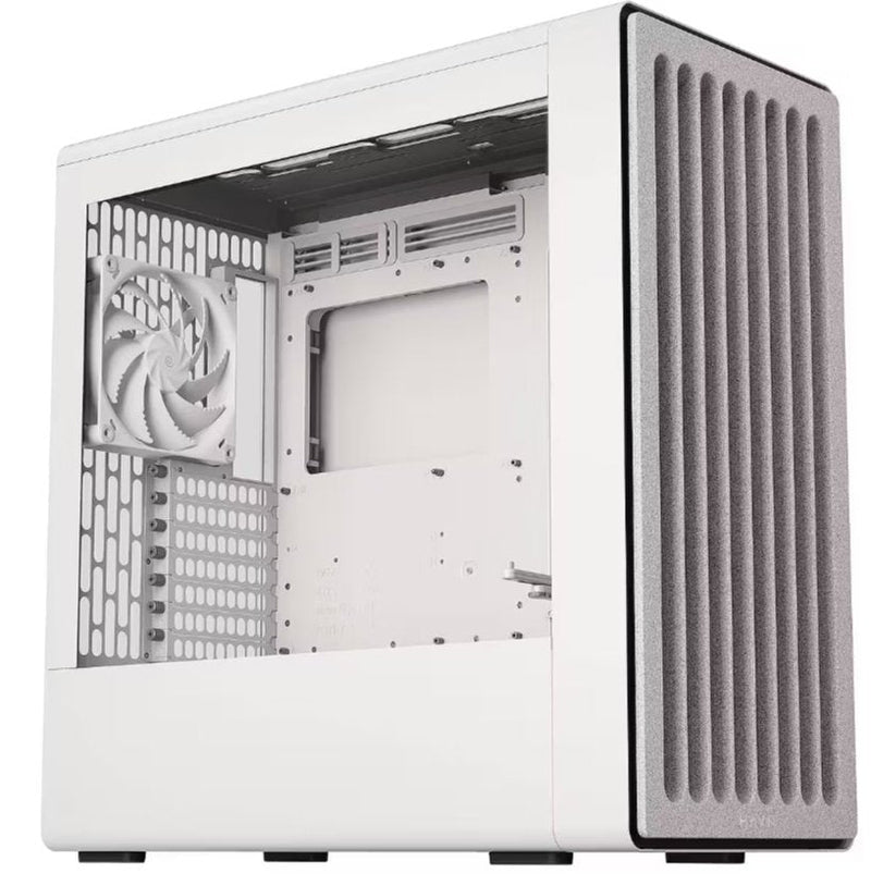 Havn PC Case Bf 360 Midi-tower, E-atx, Tempered Glass - White