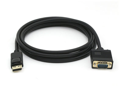 Equip Cable DisplayPort - VGA(HD15) M/M 2.0M 1920 X 1200/60HZ — image 1