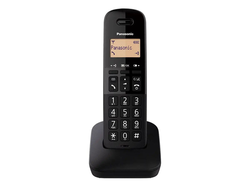 Panasonic Phone Wireless Cordless KX-TGB610JTB Black 50 Numeros Planner Bloqueo Numeros 2*AAA
