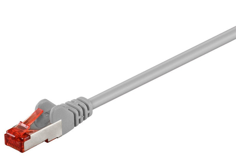 Goobay Network Cable CAT.6 3,0M Grey S/FTP 2x RJ45, Pvc, Cca