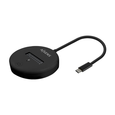 Aisens Dock USB Type-c SSD M2 SATA NVMe Ngff Black ASUC-M2D013-BK — image 1