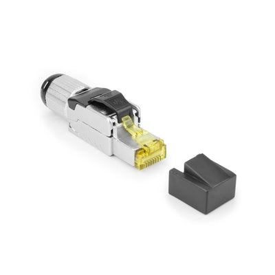 Field Termination Plug RJ45 CAT.6A Shielded, Toolless, 4PPOE 100W — image 1