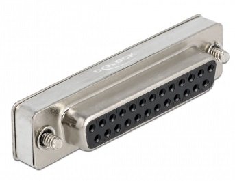 Delock RS-232 422 485 Loopback Adapter With DB25 Connector Female