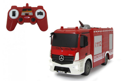 Jamara Fire Fighter Mercedes-benz Antos Camión Bomberos Motor Eléctrico 1:26, Radiocontrol — image 1