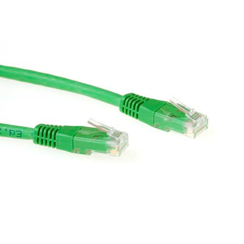 Green 7 Meter Lszh U UTP CAT.6 Patch Cable With RJ45 Connectors