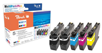 Peach Brother Ink Compatible LC-3211, Pea, Multi-pack-plus, Rem, Fw — image 1