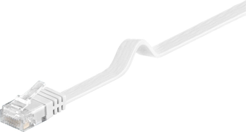 Microconnect V-UTP605W-FLAT Network Cable White 5M CAT.6 U/UTP (UTP)