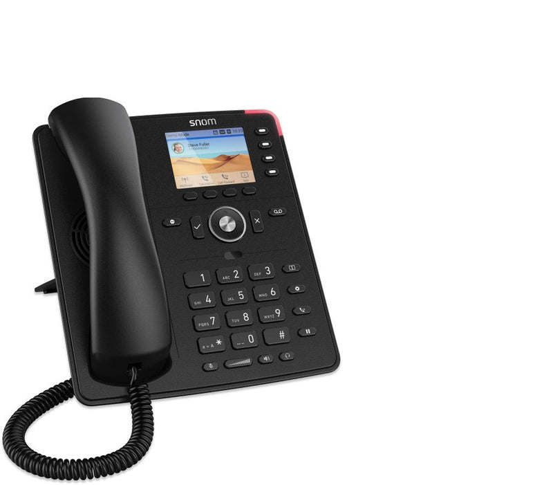 Snom Phone D713 Negro Sin Power Alimentación